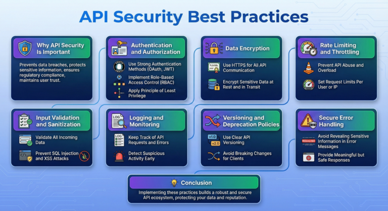 Illustration related to API security and protection concepts