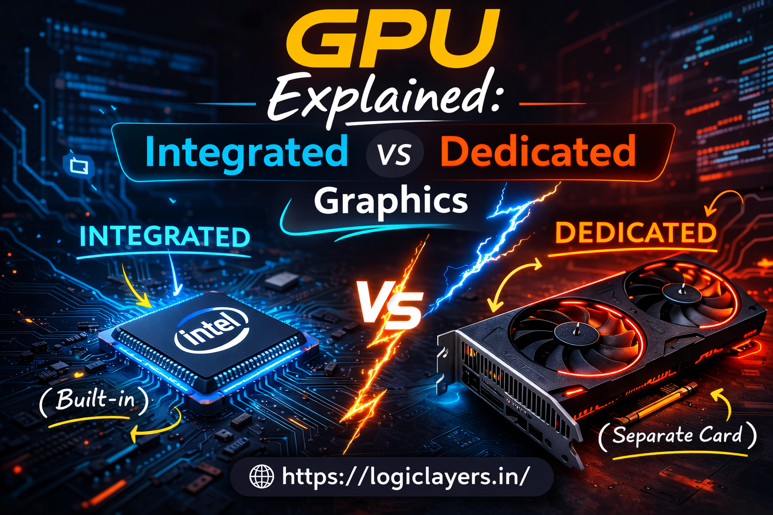 gpu explained integrated dedicated