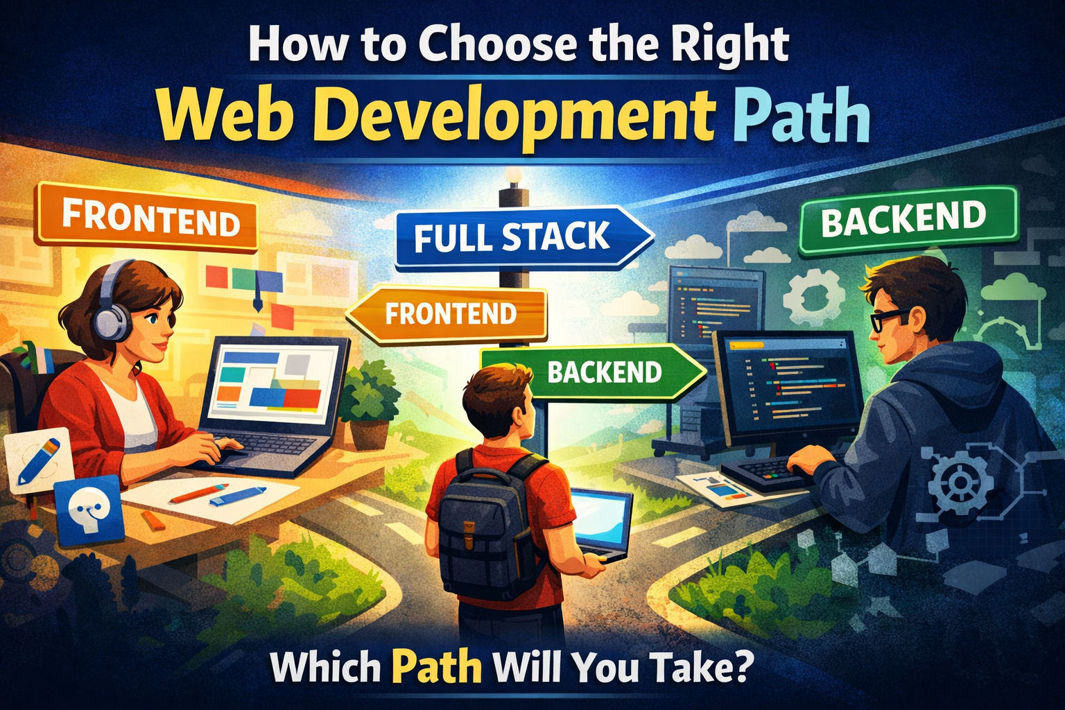 how to chose right web path
